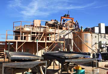 重选工艺所用的摇床 重选工艺所用的摇床