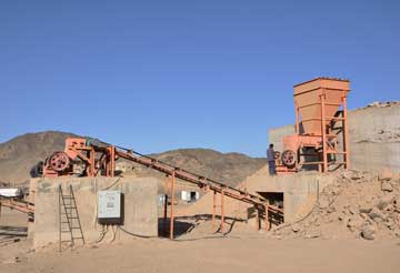 该金矿选矿厂的破碎系统 该金矿选矿厂的破碎系统